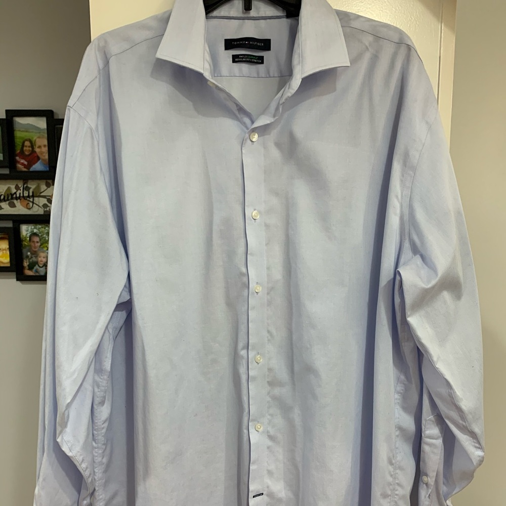 Tommy Hilfiger Shirt XL Light Blue
